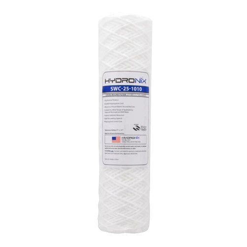 Hydronix SWC-25-1010 Universal Whole House String Wound Sediment Water Filter Cartridge 2.5