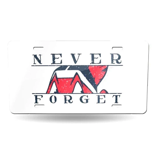 NUOLIANG Cleveland Remembers Chief License Plate Cover Decorative Front Novelty License Tag Sign Plate Frame 6x12 Inches