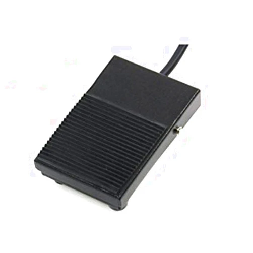 XJSXZC Nons Lip Momentary Action Foot Pedal Switch Footswitch 250VAC 10A 1NO 1NC