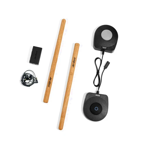AeroBand Electronic Drum Set PocketDrum2 MAX 2025, Air Drum Sticks & Pedals & Bluetooth Adapter, Play Drum Anywhere Anytime, 8 Tones and USB Midi Teens Adult Drummer Gift (Earphone Included)