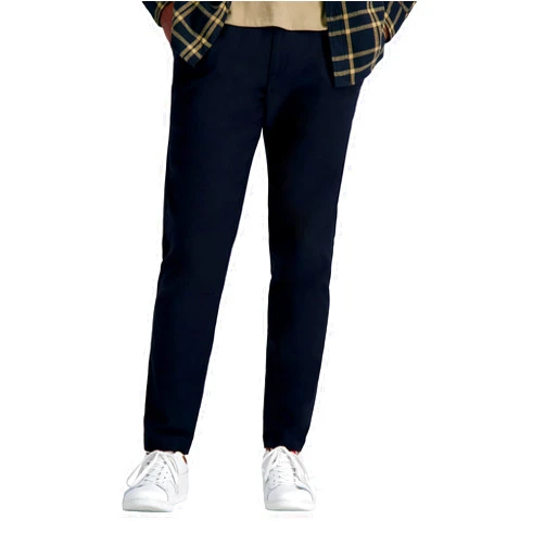 Haggar Men's Life Khaki Slim Fit Flat Front Flex Pant