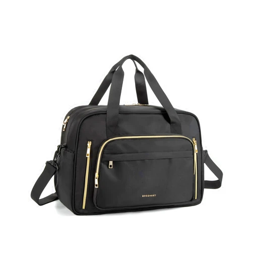 BAGSMART Duffle Bag for Travel, Weekender Bags for Women with Wet Pocket, Carry on Bag Underseat for Airplane, Overnight Bag for Women
