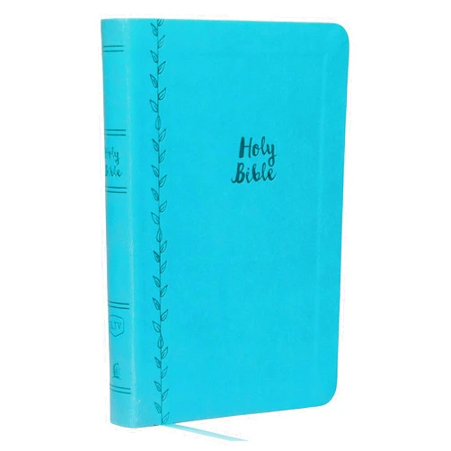 By Thomas Nelson (Author) KJV Holy Bible: Value Large Print Thinline, Teal Leathersoft, Red Letter, Comfort Print: King James Version