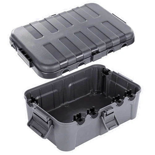 Flemoon IP54 Waterproof Box with Large Capacity Outdoor Weatherproof Box, Gray