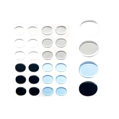 COOBL 24 Pieces Drum Dampeners,Gel Drum Dampeners Pads, Silicone Drum Silencers,for Drums Cymbals Tone Control