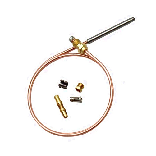 KBZ Thermocoupler for Robertshaw Thermostat Control Pilot Burner Assembly Replacement 1980-024 Snap Fit Universal Thermocouple (24