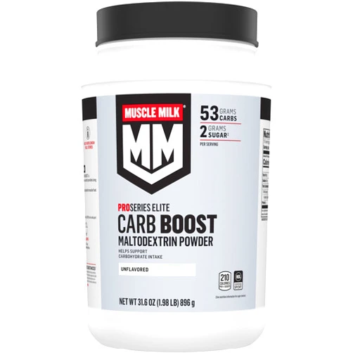 Muscle Milk Carb Boost, Maltodextrin Powder, Complex Carbohydrates, NSF Certified for Sport, Unflavored, 1.98lb