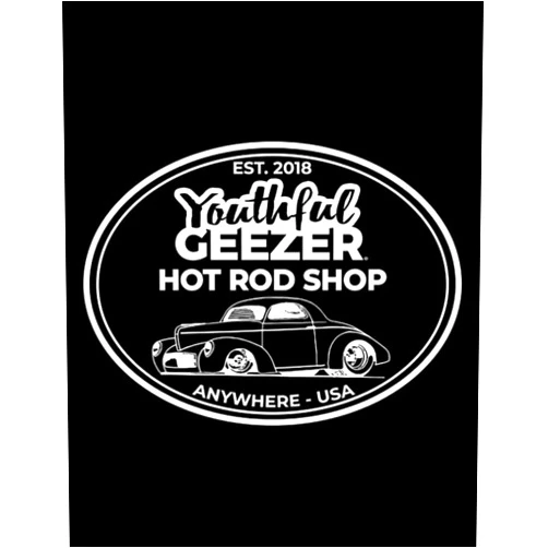By Clarence A Wethern (Author) Hot Rod Shop Youthful Geezer Hot Rod Shop College Ruled Composition Notebook: 8.5