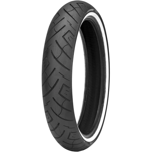 Shinko Motorcycle Tires Shinko SR777 HD White Wall Bias Front Tire - 100/90-19 61H