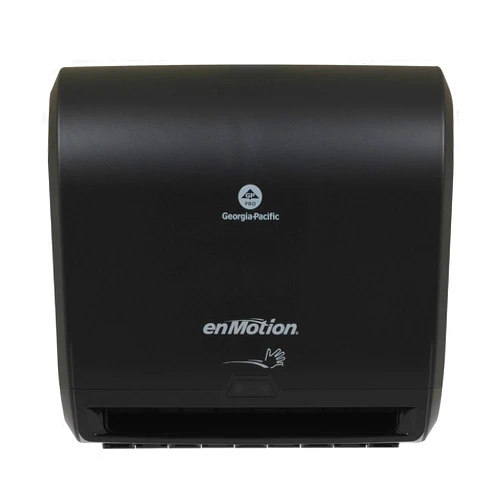 EnMotion Georgia-Pacific ENMOTION® Impulse® 10” 1-ROLL AUTOMATED TOUCHLESS Paper Towel Dispenser by GP PRO, Black, 1 Dispenser
