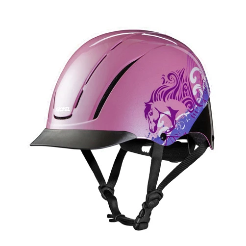 Troxel Spirit Full Coverage Horse Riding Helmet, Low-Profile Adjustable Design, Safety Horseback Riding Gear