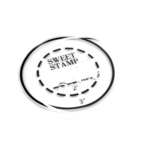 AmyCakes Sweet Stamp by AmyCakes Round PickUpPad for Embossing Cakes and Cupcakes