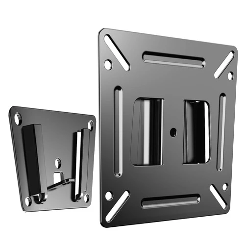 Orienttvbracket TETVIK Monitor Wall Mount Most 14-24“ TVs Computer Universal Low Profile RV TV Wall Mount VESA Up to 100x100mm Max Weight 30lbs Fits 15 19 20 22 23 Inch Camper Small Monitor Mount Bracket
