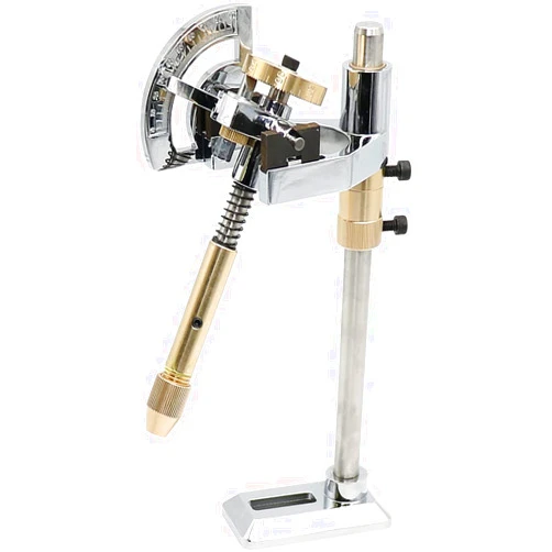 SZYARA Jade Grinding Polished Faceted Manipulator, Gem Faceting Machine Jewel Angle Polisher Fork Wheels Handle