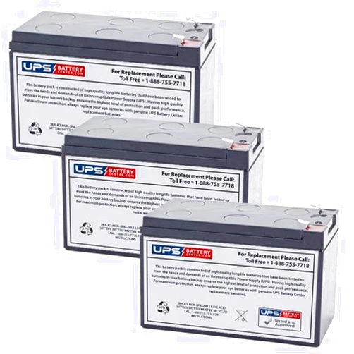 UPS Battery Center UPSBatteryCenter Replacement for HP Tower UPS T1500 G3 Battery Set - 100% Compatible