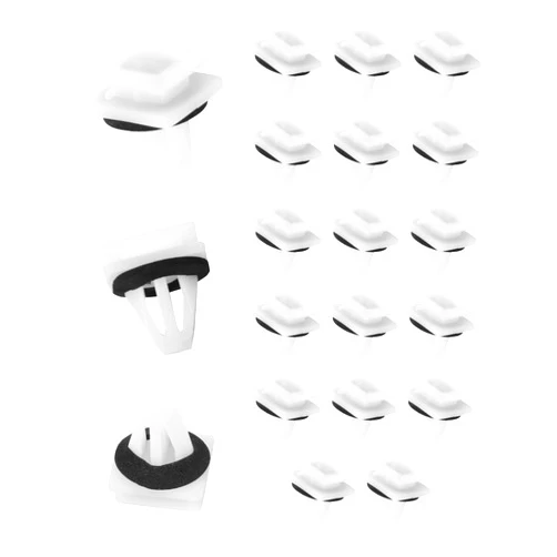 RACOONA 20PCS Car Clips,Rocker Panel Moulding Clips,Rocker Panel and Fender Moulding Clips,Car Accessories Front Lower Fender Rocker Molding Retainer Clip Fastener Replacement for 91504-SP1-003