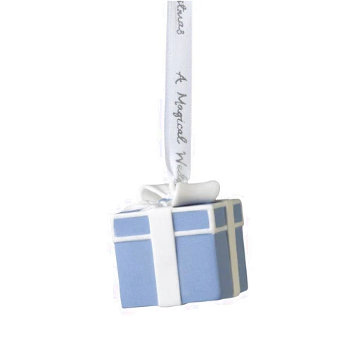Wedgwood Figural Present Ornament