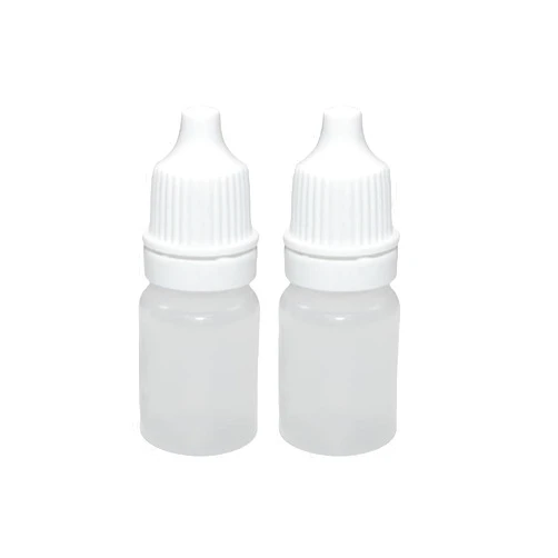 BOHLJRUI 2 Pack Mini Eye Dropper Bottles, 3ml Empty Liquid Medicine Travel Containers, Small Plastic Applicator Bottles for Travel (2)