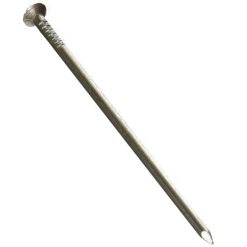HSI PROFESSIONAL HSI 906672 – Polished Iron Nail Flat Head 1.02 x 120 mm – 6 Pieces