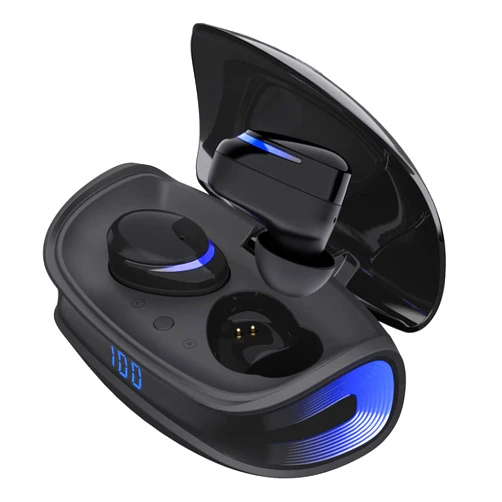 Generic Wireless Earbuds, Cshidworld TWS Earbuds, Bt 5.0 Headphones, IPX8, Built-in Mic, Charging Case & 21 Hrs Playtime,Waterproof Earphones,Bluetooth Earphones,Sports Earphones,Noise-Canceling Earphones