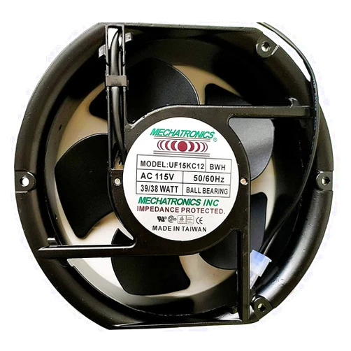ELOMILE UF15KC12 BWH Mechatronics 172mm 115V Fan, 115V 39/38W Cooling Fan