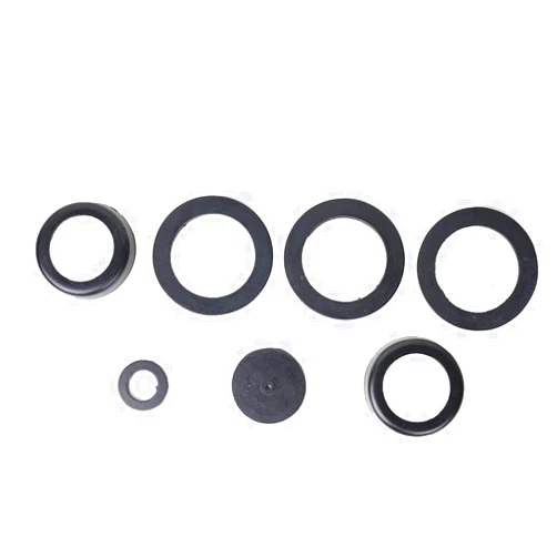 FAIRBIZPS India mark II Handpump Spare Parts, Sealing Rings Rubber 3Pcs, Pump Bucket Rubber 2Pcs, Lower Wall/Rubber Seating Big 1Pc, Upper Wall/Rubber Seating 1Pc