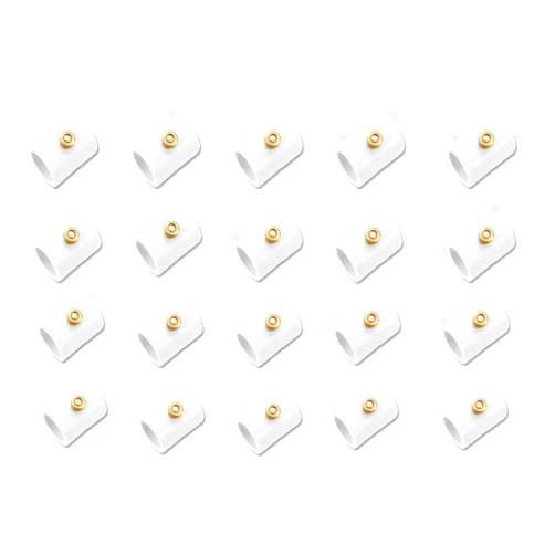 CozyCabin 1/2 inch PVC Splitter With Brass Mist Nozzle (Pack of 20)