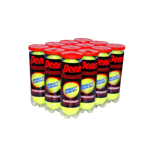 Penn Championship Tennis Balls - Regular Duty Felt Pressurized Tennis Balls