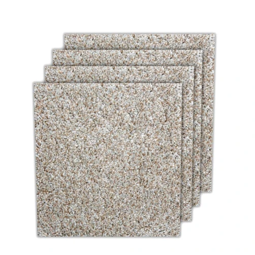 SMART SQUARES THE SIMPLE FLOORING SOLUTION Smart Squares Easy Street Premium Made in The USA Carpet Tiles 18x18 Inch, Soft Padded, Seamless Appearance, Peel and Stick for Easy DIY Installation (10 Tiles - 22.5 Sq Ft, 815 Iron Frost)