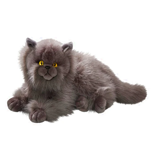 Carl Dick Cat, Persian Gray, 12 inches, 30cm, Plush Toy, Soft Toy, Stuffed Animal 3433