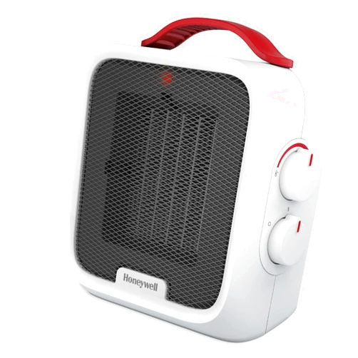 Honeywell UberHeat 5 Ceramic Space Heater for Small Rooms, White