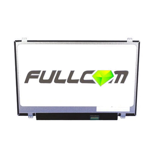 FULLCOM New LCD Replacement Screen 14.0 Inch B140XTN02.E HD 1366x768 (with Brackets) Glossy 30 Pin Compatible with N140BGA-EB3/B140XTN03.2/B140XTN03.4 for Laptop/Display/Screen/LCD Application