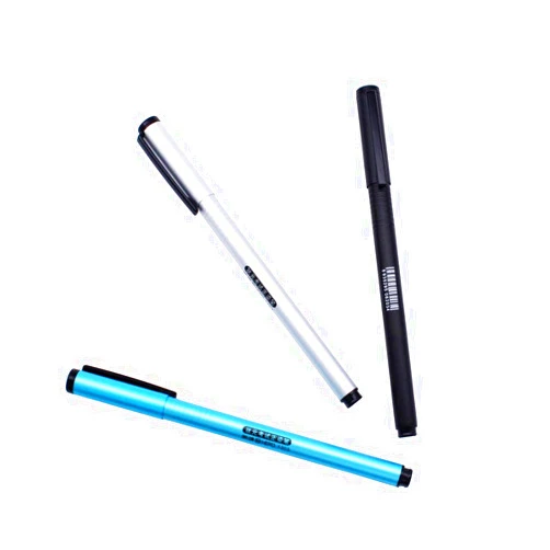 Abcsea 3 Pieces HERO Extra Fine Nib Fountain Pen, Hero 1303 Fountain Pens Set, Business Pen, Light Fountain Pen, Black, Silver and Blue