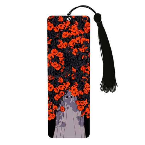 Siayaharu 3 Pcs Halloween Bookmarks for Women Men Kids Boys with Tassel Cool Bookmarks Funny Book Lovers Gifts