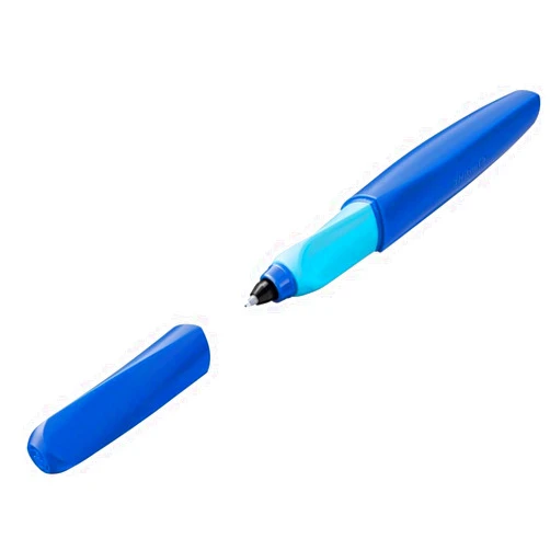 Pelikan Twist Rollerball Pen Deep Blue with 2 Rollerball Pens 814782