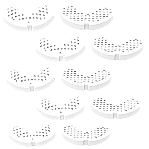 IT'S PURE EXPERT 10 Packs Charcoal Water Filter Replacement for Pioneer Pet Compatible with Ceramic & Stainless Steel Raindrop Fountains