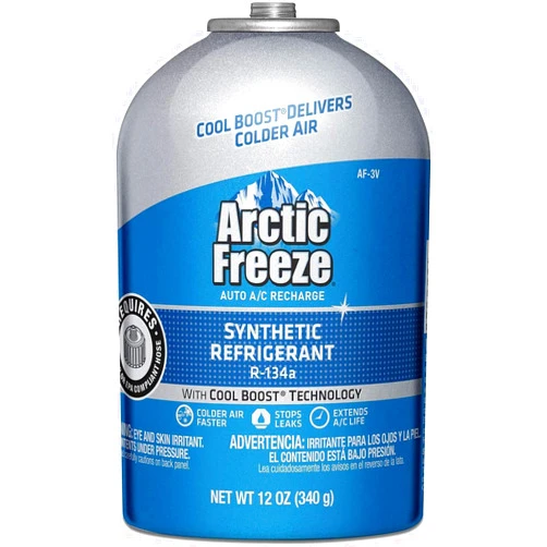 Parts Universe Arctic Freeze AF-3V Auto A/C Recharge R-134a Synthetic Refrigerant, 12 oz