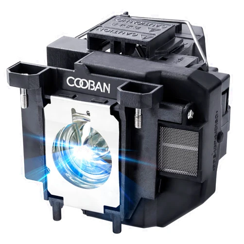 COOBAN ELPLP67 /V13H010L67 Replacement Projector Lamp Bulb with Housing for Epson PowerLite Home Cinema 750HD 710HD 500 600 EX5210 EX7210 EB-X11 EB-X14 EX3210 EX3212 EX6210 H429A H433A H518A MG-850HD