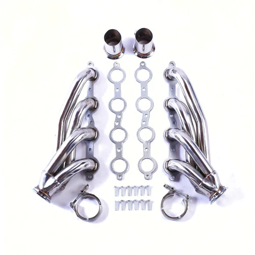 YUBEIER Truck Headers Compatible with 60-86 C-10 LS Chevy GMC Chevrolet Camaro Caprice Silverado Pickup LS1 LS2 LS3 LS6 LS9 Conversion Swap
