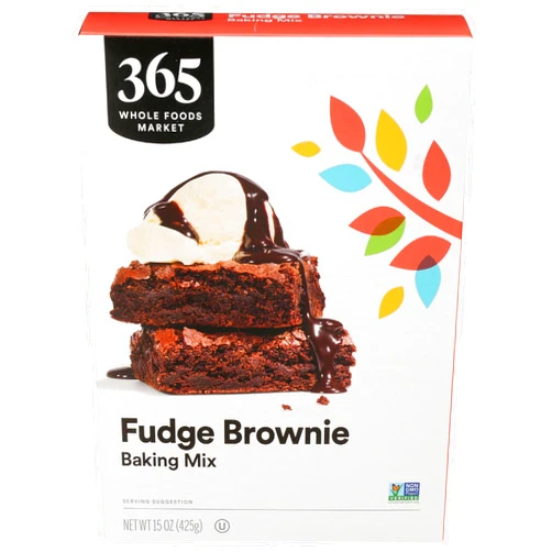 365 by Whole Foods Market, Chocolate Fudge Brownie Mix, 15 Ounce