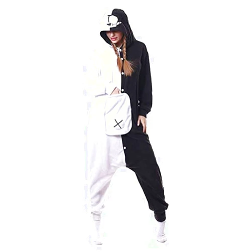 ROYAL WIND Adult Onesie Unisex Pajamas Halloween Onesie Costume Outfit for Women Men Teenager