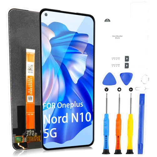 ARSSLY LCD Display for OnePlus Nord N10 5G Screen Replacement 1+ Nord N10 5G BE2025 BE2026 BE2028 BE2029 6.49 inch Touch Screen Digitizer with Repair Tools