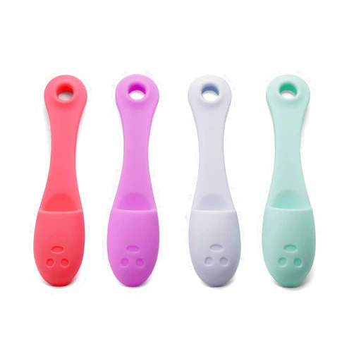 CONSIO 4Pcs Dog Finger Toothbrush, Use Food Grade Silicone,Easy Teeth Cleaning, Dental Care for Puppies, Cats and Small Pets