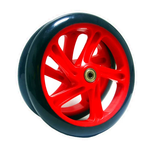 Z-FIRST 2PCS 200mm Adult Scooter Wheels with ABEC 9 Bearings for Razor and Adult Kick Scooters