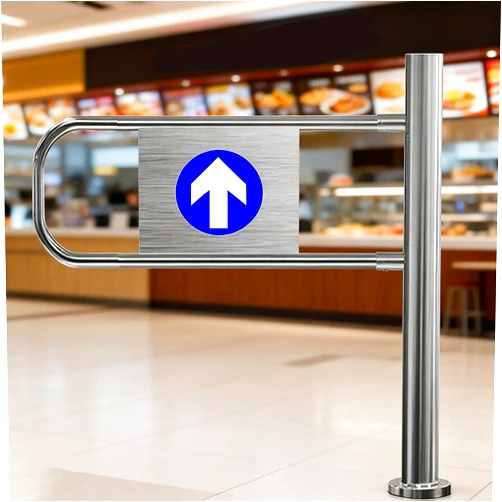 BYFSRUS Automatic Swing Gate for Supermarkets Self-Closing One-Way Door for Yards & Warehouses 50-100cm Safety Gate with Springs Durable Outdoor Access Solution Right-Hand 90 * 100cm