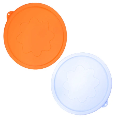 LUVCOSY 7 Cup Silicone Replacement Lids Storage Cover for Pyrex 7402-PC Glass Bowls (Container not Included) 2 Pack Microwave, Dishwasher and Freezer Safe