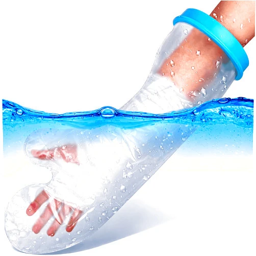 UpGoing Waterproof Cast Covers for Shower Arm Adult, Reusable Cast Shower Cover Arm, Cast Cover Protector for Broken Arm, Wrist, Hand and Elbow, Watertight Seal Shower Sleeve for Bandages After Surgery [2026 Upgrade]
