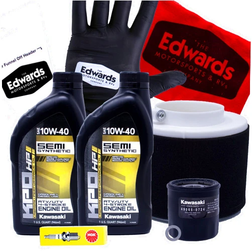 THE EDWARDS MOTORSPORTS & RVS COMPANY Edwards Oil Change Kit fits 2017-2022 Kawasaki Mule SX UTV