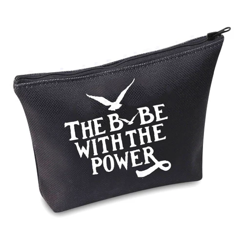 TSOTMO Movie Merchandise Inspired By Movie Cosmetic Bag for Fans Feminist Makeup Bag (THE POWER BLK)