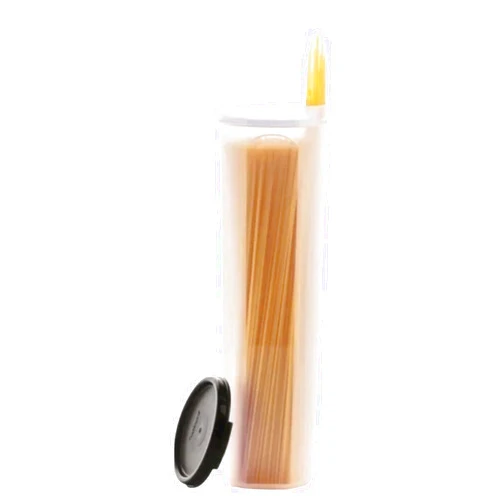 Tupperware Spaghetti Dispenser Clear With Black Seal